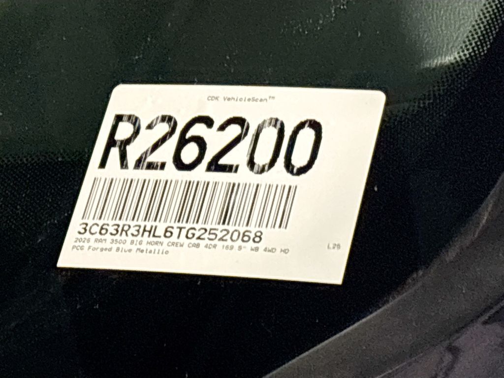 2026 Ram 3500 Big Horn