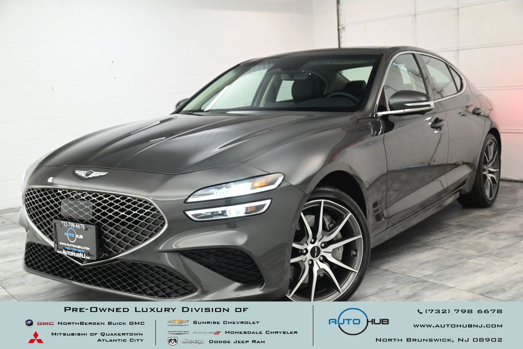 Makalu Gray 2026 Genesis G70 2.5T Prestige AWD Sedan All-Wheel Drive 8-Speed Automatic