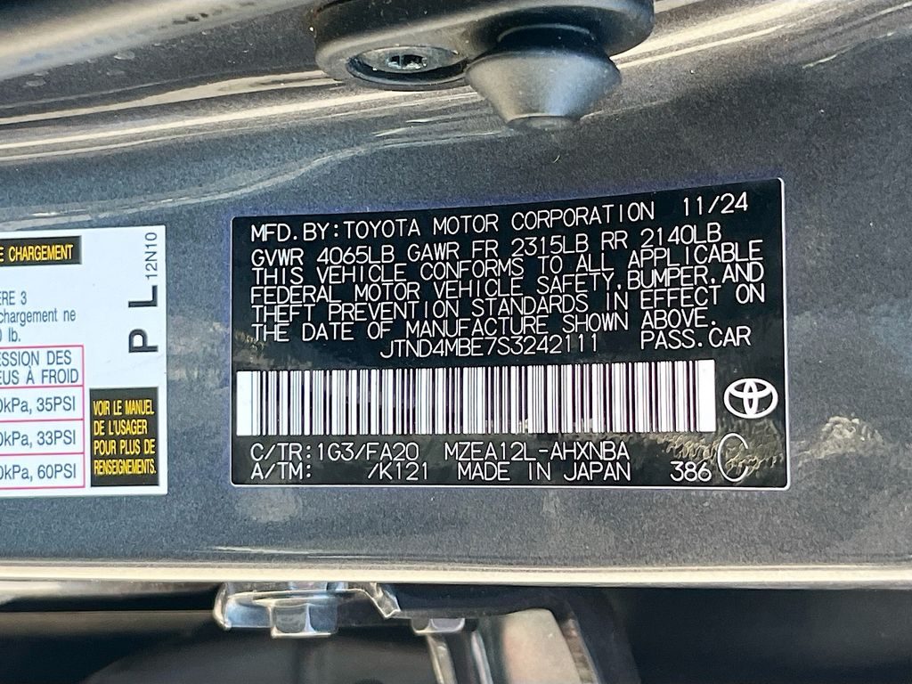 Used 2025 Gray Toyota SE image 29
