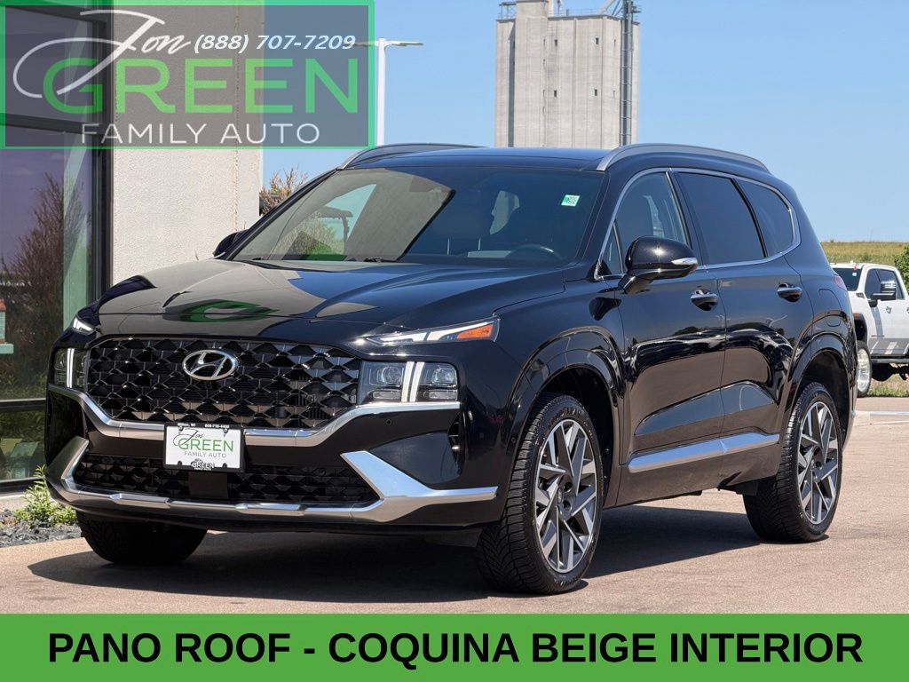 Twilight Black 2023 Hyundai Santa Fe SUV / Crossover All-Wheel Drive Automatic