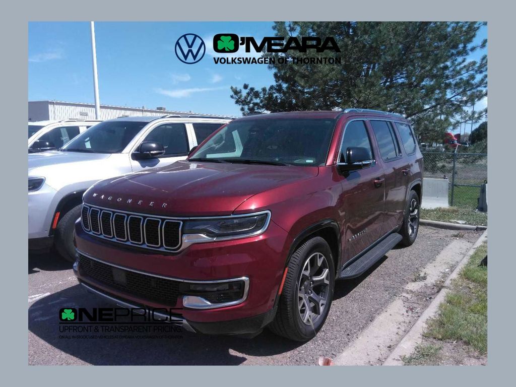 Red Metallic 2024 Jeep Wagoneer SUV / Crossover Four-Wheel Drive 8-Speed Automatic