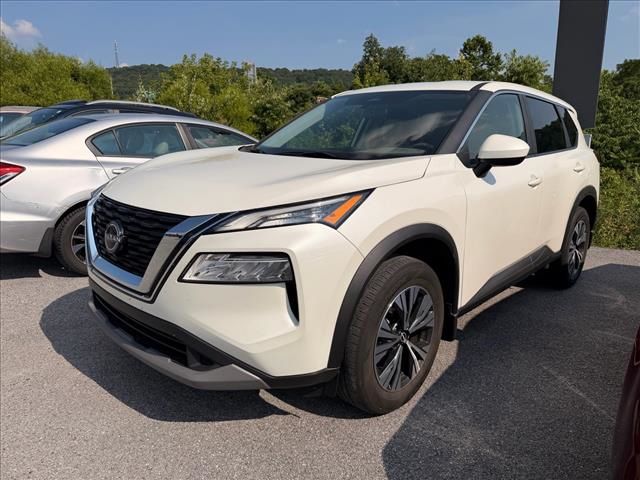 Pearl White Tricoat 2023 Nissan Rogue SUV / Crossover All-Wheel Drive Continuously Variable Transmission
