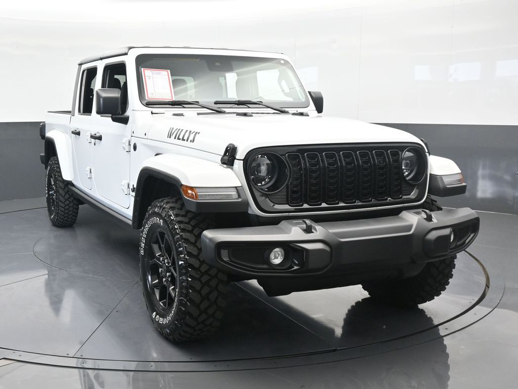 Used 2024 Bright White Clearcoat Jeep Willys image 9