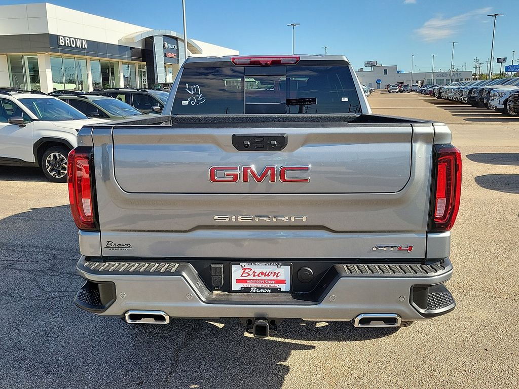 2026 GMC Sierra 1500 AT4 Silver at Brown Buick GMC