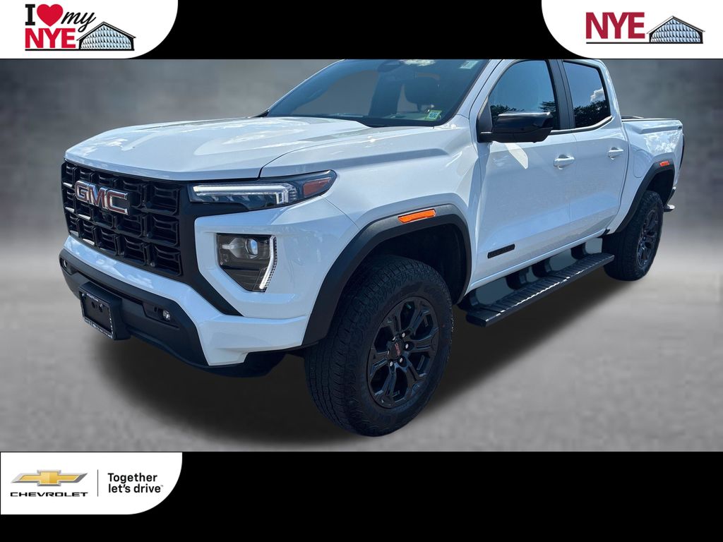 Summit White 2024 GMC Canyon Pickup Truck Four-Wheel Drive 8-Speed Automatic