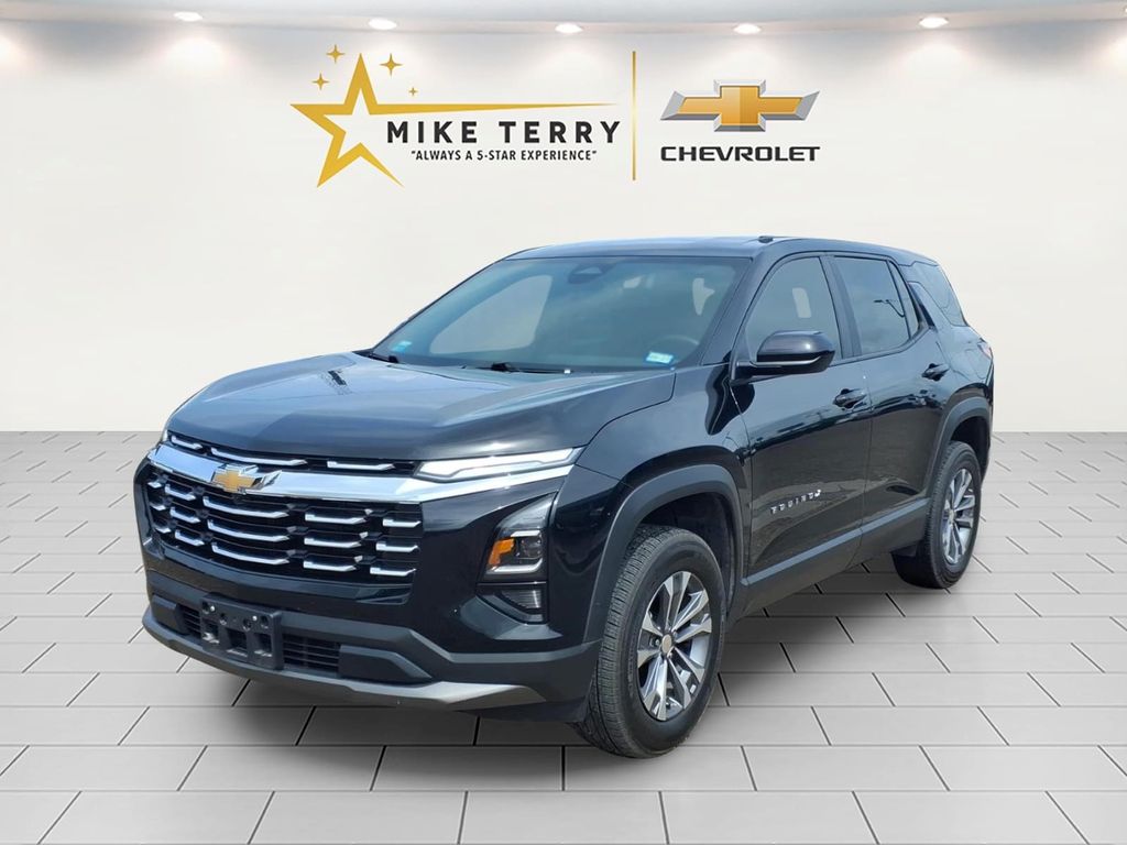 Black Metallic 2026 Chevrolet Equinox SUV / Crossover Front-Wheel Drive Continuously Variable Transmission