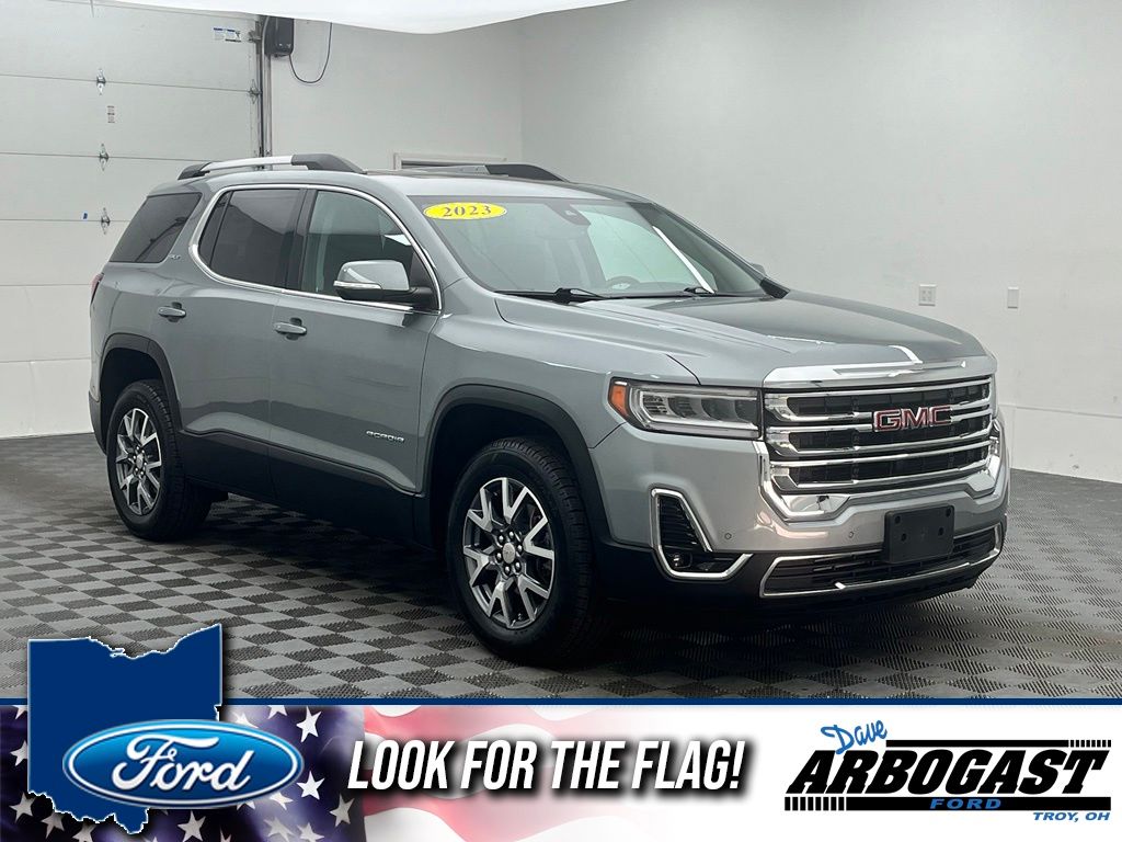 Sterling Metallic 2023 GMC Acadia SUV / Crossover Four-Wheel Drive 9-Speed Automatic