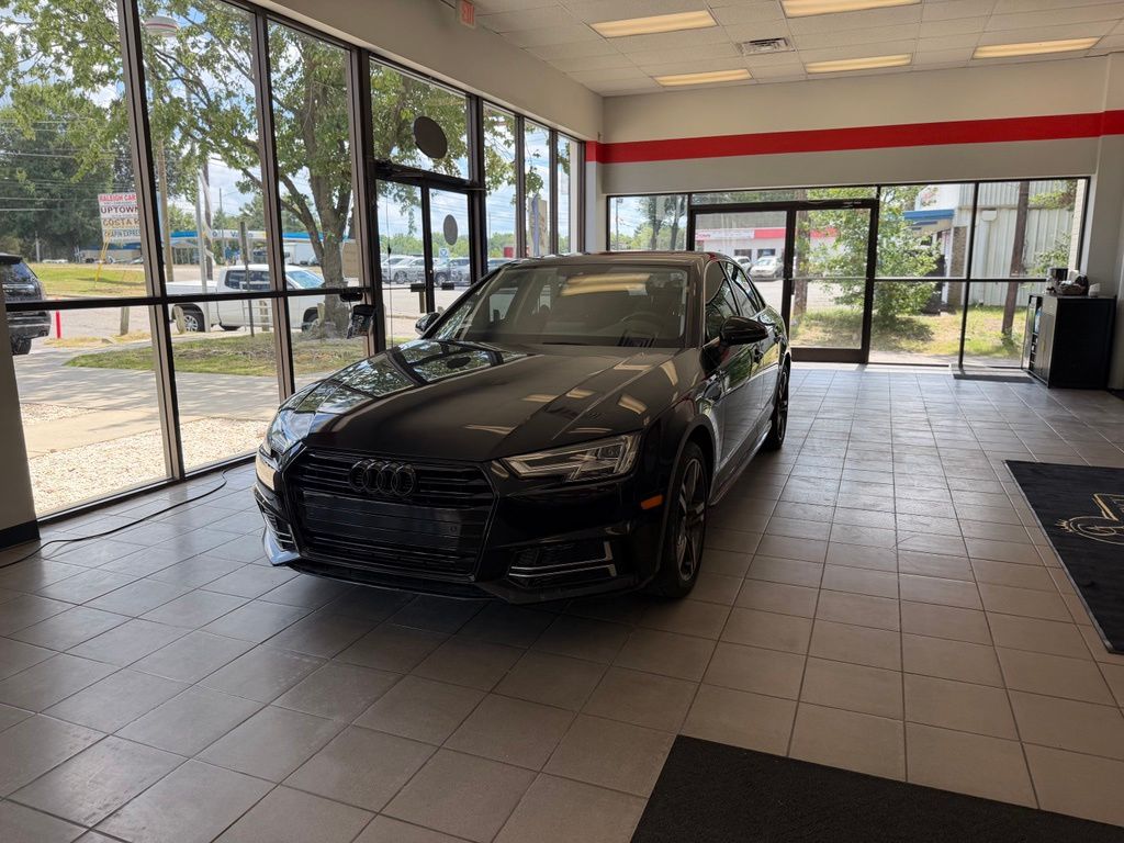 Brilliant Black 2017 Audi A4 Sedan All-Wheel Drive 7-Speed Automatic