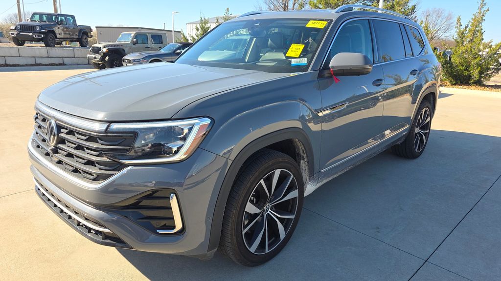 Gray 2025 Volkswagen Atlas SEL Premium R-Line 4Motion SUV / Crossover All-Wheel Drive 8-Speed Automatic