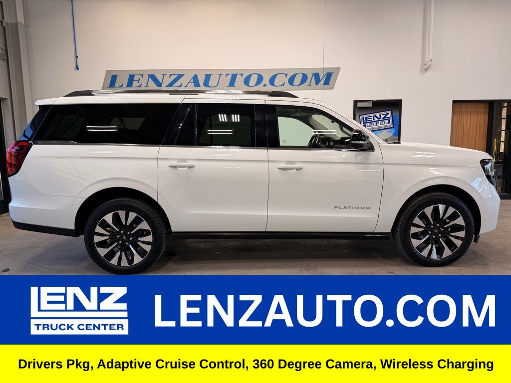 Star White Metallic Tri-Coat 2025 Ford Expedition SUV / Crossover Four-Wheel Drive Automatic
