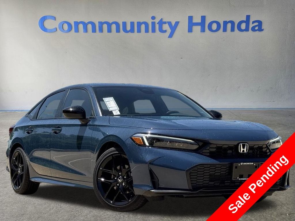 2026 Honda Civic Sport Blue at Bayway Cadillac of The Woodlands
