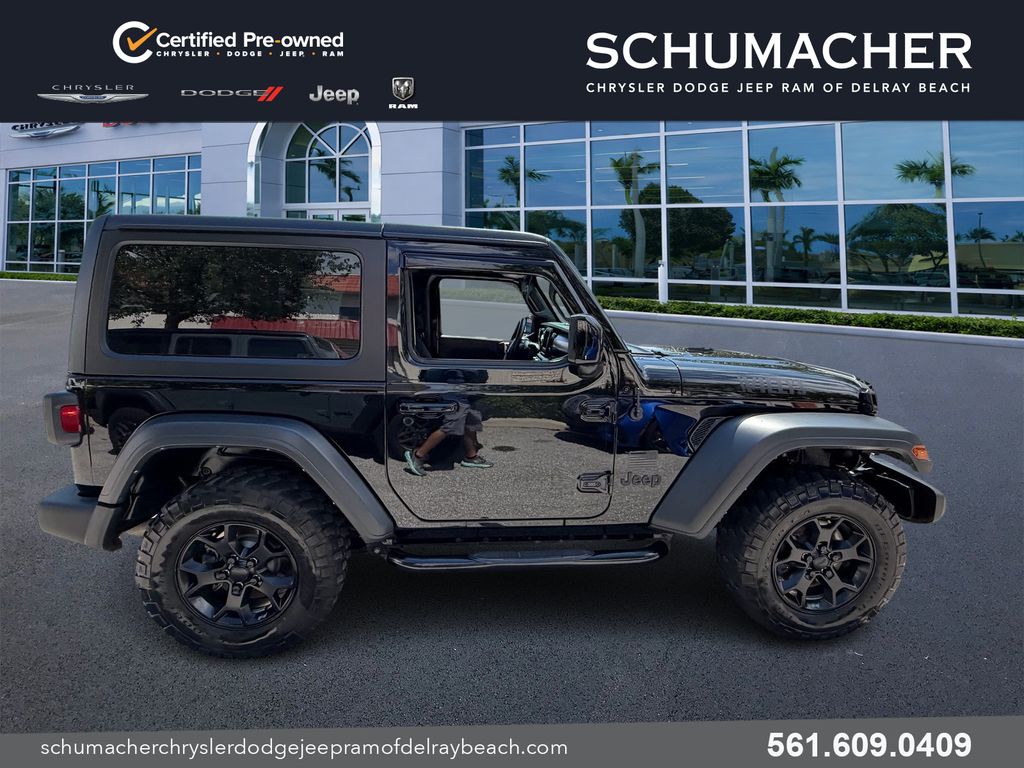 used 2023 Jeep Wrangler car, priced at $26,888