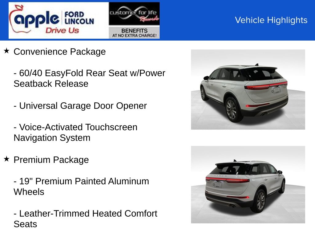 2021 Lincoln Corsair Standard