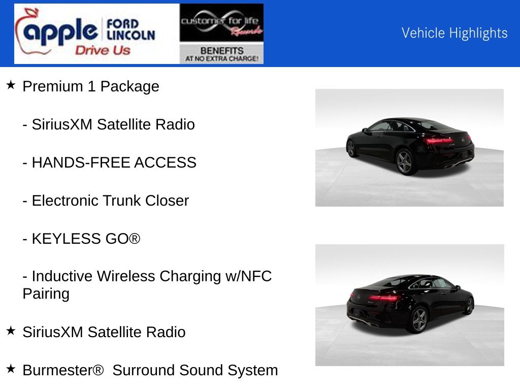 2019 Mercedes-Benz E 450 4MATIC