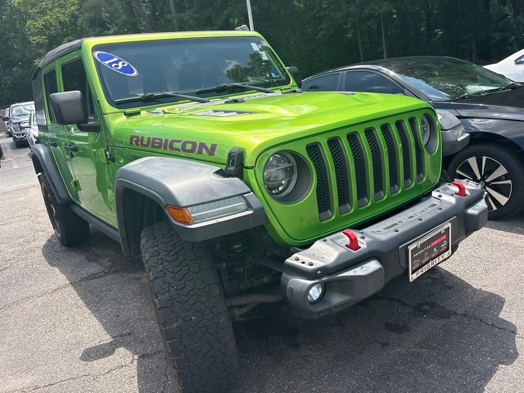Mojito! Clearcoat 2018 Jeep Wrangler SUV / Crossover Four-Wheel Drive 6-Speed Manual