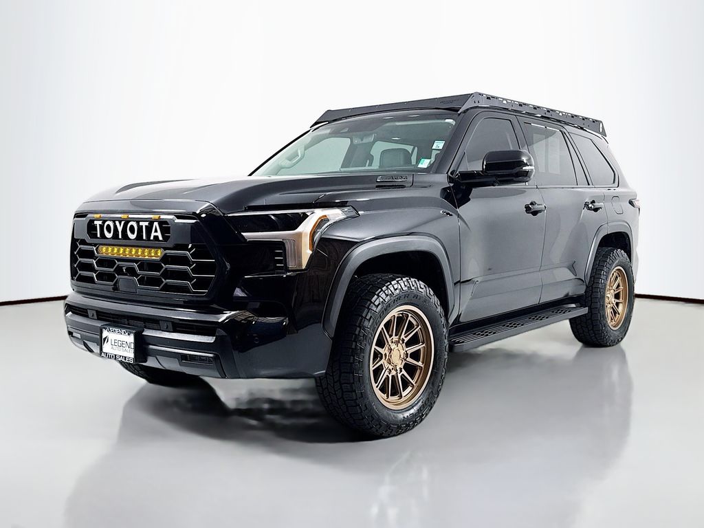 Midnight Black Metallic 2023 Toyota Sequoia SR5 4WD SUV / Crossover Four-Wheel Drive Automatic