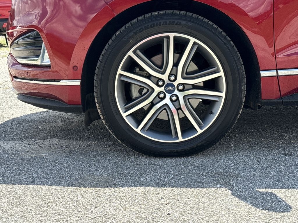 2019 Ford Edge Titanium Red at Community Kia