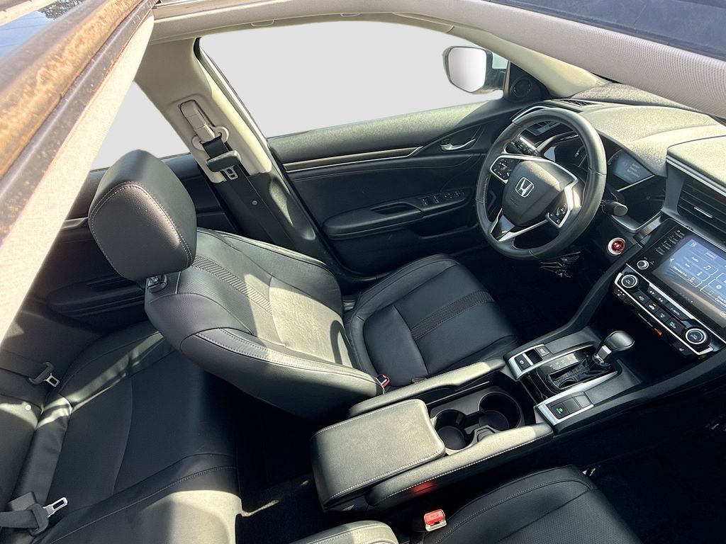 2020 Honda Civic EX-L White at Community Honda