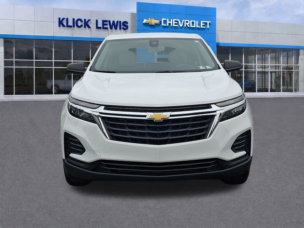 2024 Chevrolet Equinox LS White at Klick Lewis Buick Chevrolet
