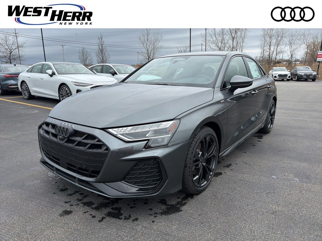 Gray 2026 Audi A3 Hatchback 7-Speed Automatic