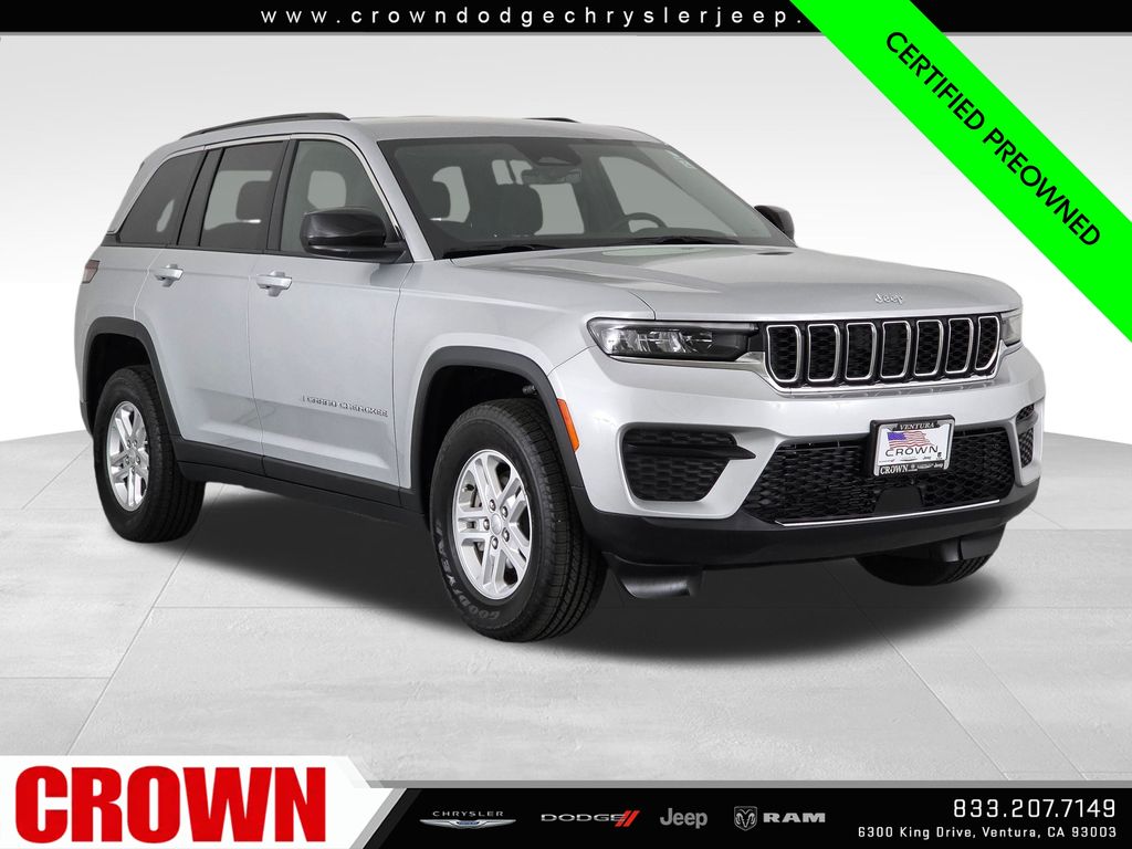 Silver Zynith 2025 Jeep Grand Cherokee SUV / Crossover Four-Wheel Drive 8-Speed Automatic