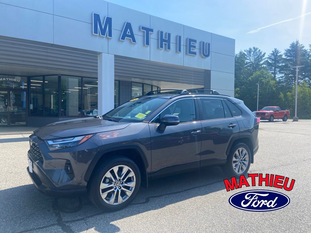 Magnetic Gray Metallic 2024 Toyota RAV4 SUV / Crossover All-Wheel Drive 8-Speed Automatic
