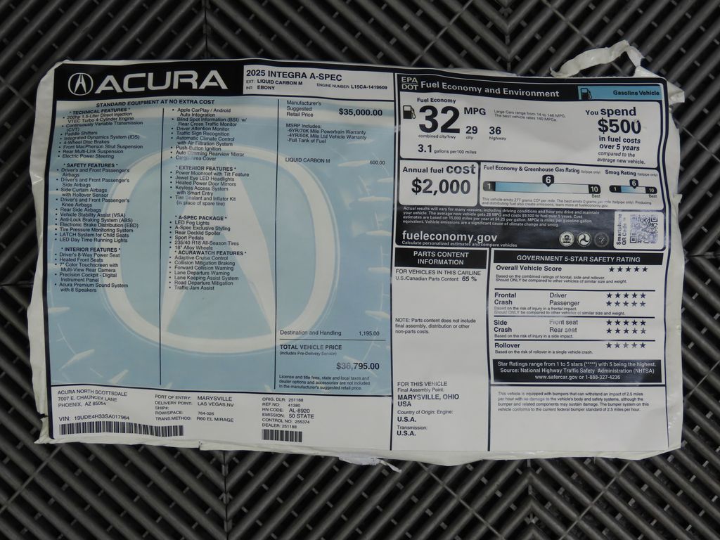 Thumbnail: 2025 Acura Integra - 10