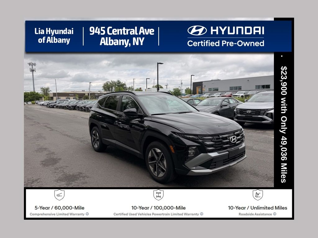 Phantom Black 2025 Hyundai Tucson SEL AWD SUV / Crossover All-Wheel Drive 8-Speed Automatic