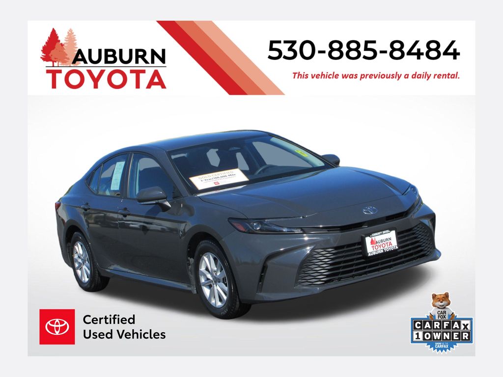 Underground 2025 Toyota Camry LE FWD Sedan Front-Wheel Drive Continuously Variable Transmission