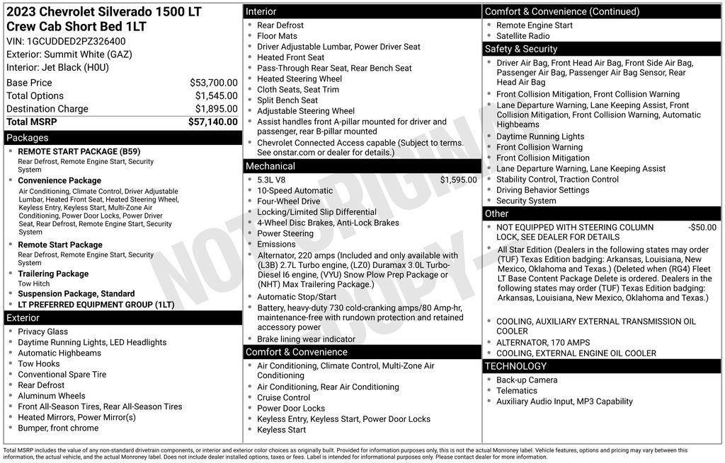 Used 2023 Chevrolet Silverado 1500 Truck