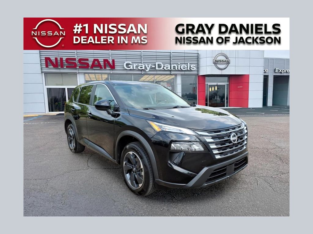 Super Black 2025 Nissan Rogue SUV / Crossover Front-Wheel Drive Continuously Variable Transmission