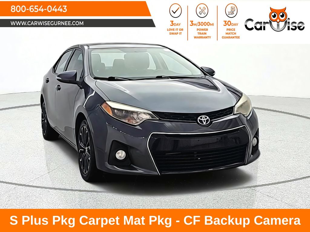 2015 Toyota Corolla S Plus
