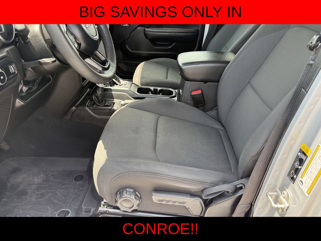 2023 Jeep Wrangler Sport S Silver at DeMontrond Mazda