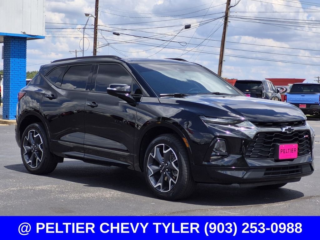 Black 2022 Chevrolet Blazer SUV / Crossover Front-Wheel Drive 9-Speed Automatic Overdrive