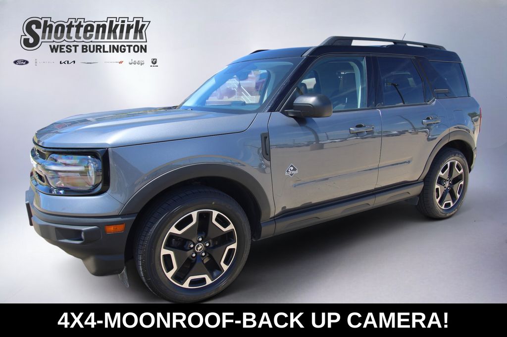Gray Metallic 2021 Ford Bronco Sport SUV / Crossover All-Wheel Drive 8-Speed Automatic