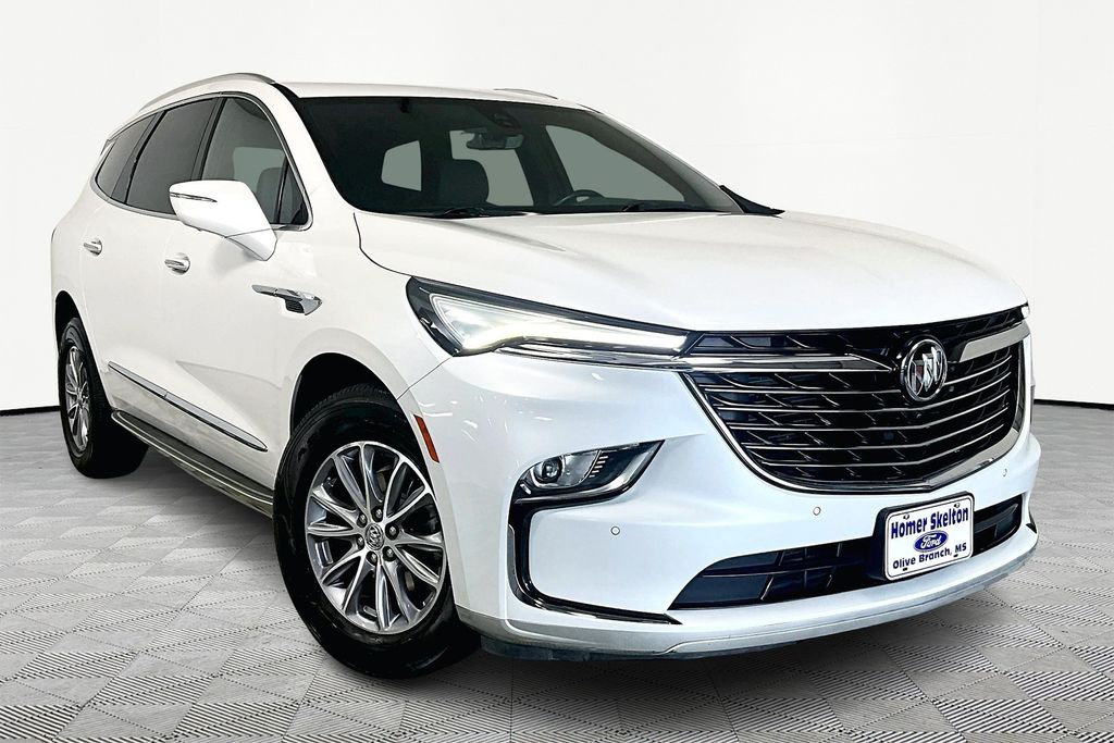 White Frost Tricoat 2023 Buick Enclave SUV / Crossover Four-Wheel Drive 9-Speed Automatic