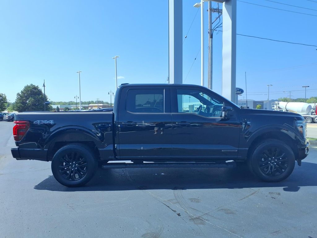 Used 2024 Black Metallic Ford Lariat image 3