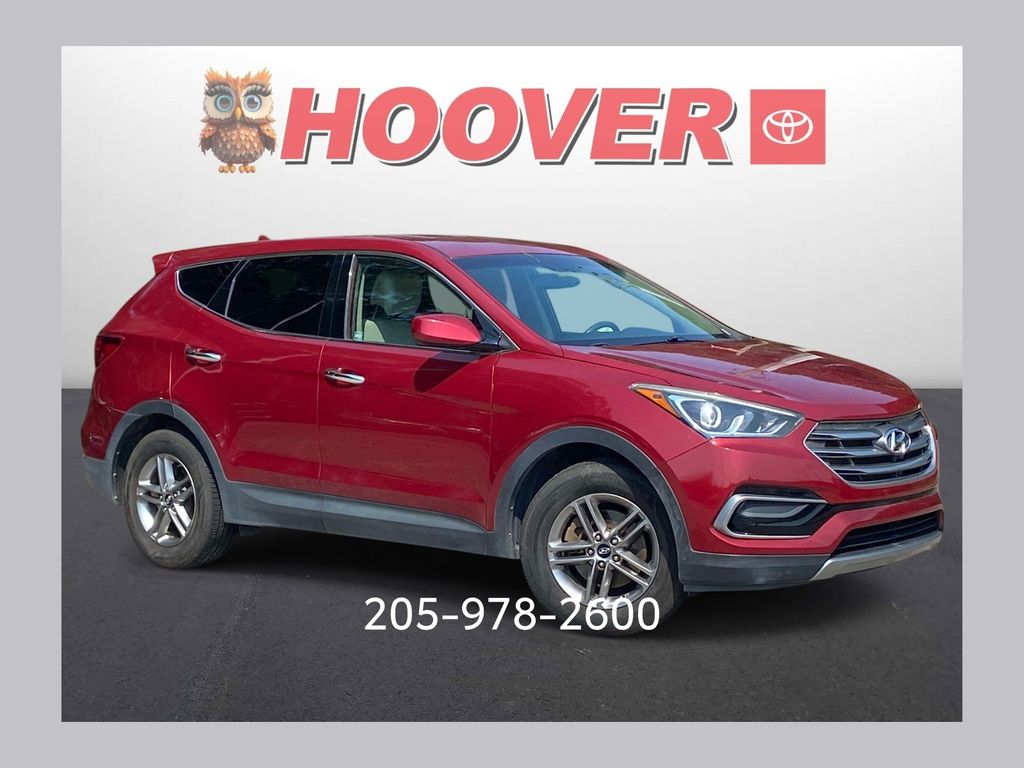 Serrano Red 2017 Hyundai Santa Fe Sport SUV / Crossover All-Wheel Drive 6-Speed Automatic