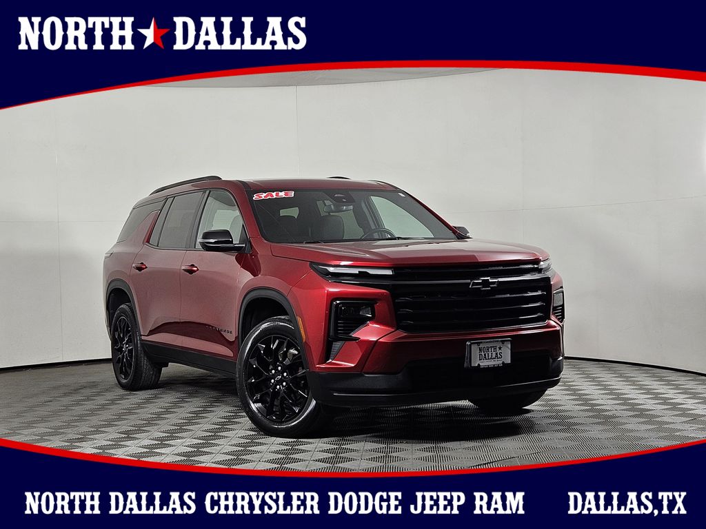 Radiant Red Tintcoat 2024 Chevrolet Traverse SUV / Crossover Front-Wheel Drive 8-Speed Automatic