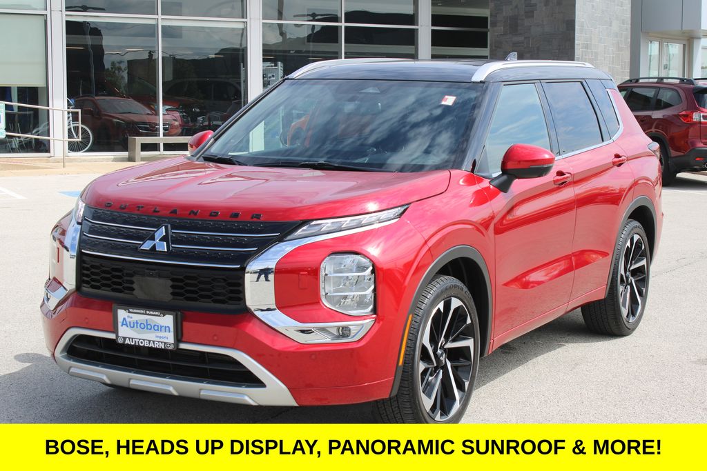 Red Diamond/Black Roof 2024 Mitsubishi Outlander SUV / Crossover All-Wheel Drive Continuously Variable Transmission