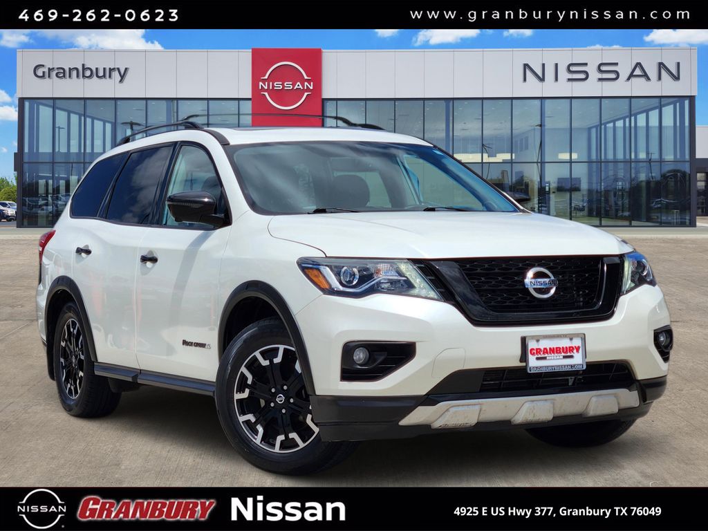 Pearl White Tricoat 2020 Nissan Pathfinder SL FWD SUV / Crossover Front-Wheel Drive Continuously Variable Transmission
