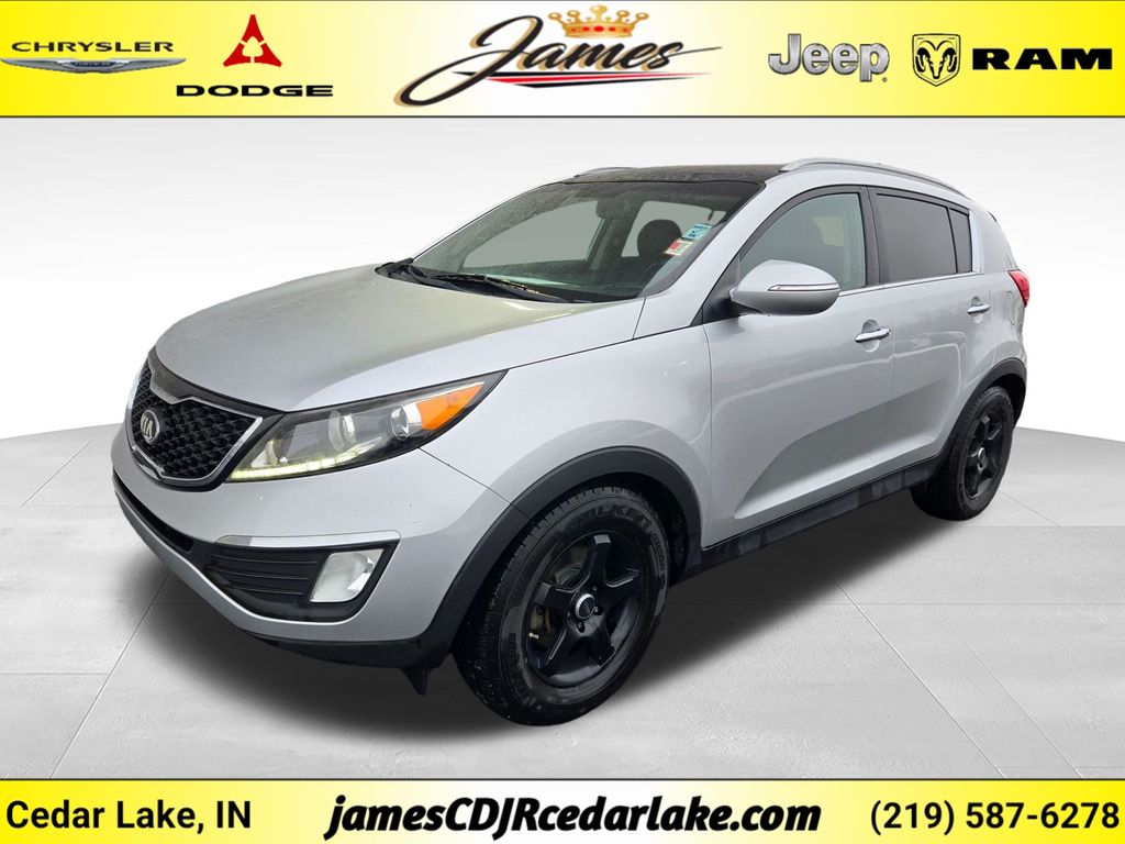 Bright Silver 2013 Kia Sportage SUV / Crossover Front-Wheel Drive 6-Speed Automatic