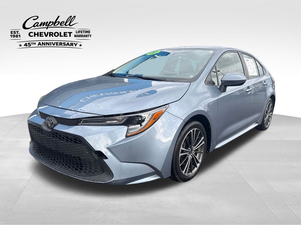 Celestite 2020 Toyota Corolla LE FWD Sedan Front-Wheel Drive Continuously Variable Transmission