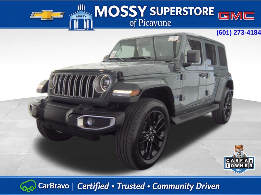 Anvil Clear Coat 2025 Jeep Wrangler 4xe Sahara 4WD SUV / Crossover Four-Wheel Drive 8-Speed Automatic