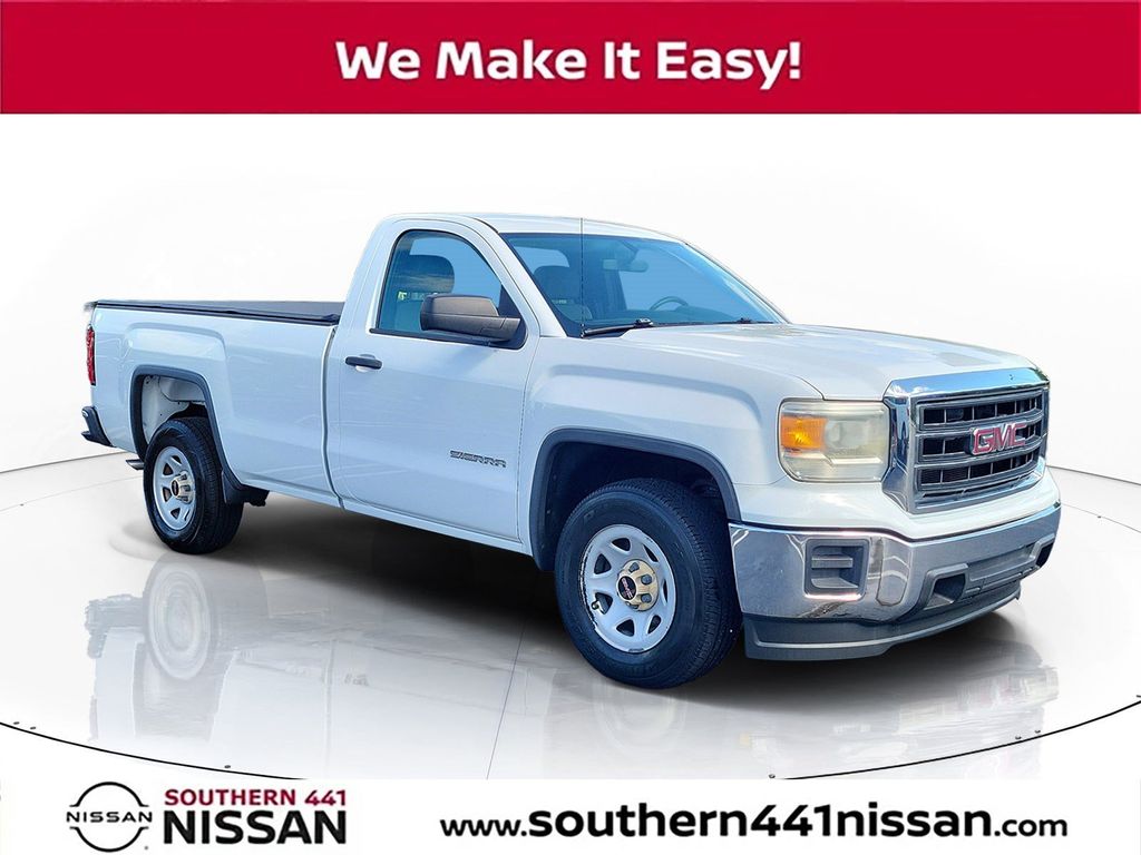 Summit White 2014 GMC Sierra 1500 Pickup Truck 4X2 6-Speed Automatic Overdrive