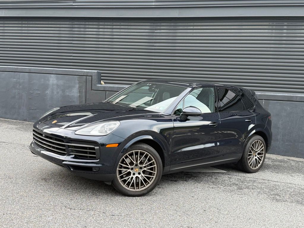 Moonlight Blue Metallic 2023 Porsche Cayenne SUV / Crossover All-Wheel Drive 8-Speed Automatic