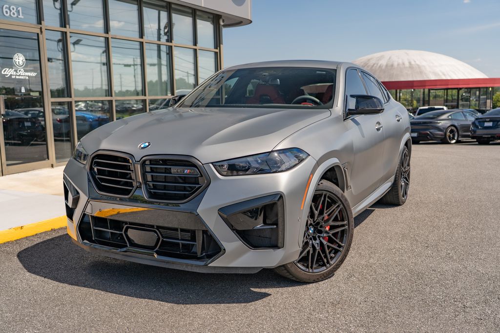 Gray (Frozen Pure Grey Metallic) 2026 BMW X6 M SUV / Crossover All-Wheel Drive 8-Speed Automatic