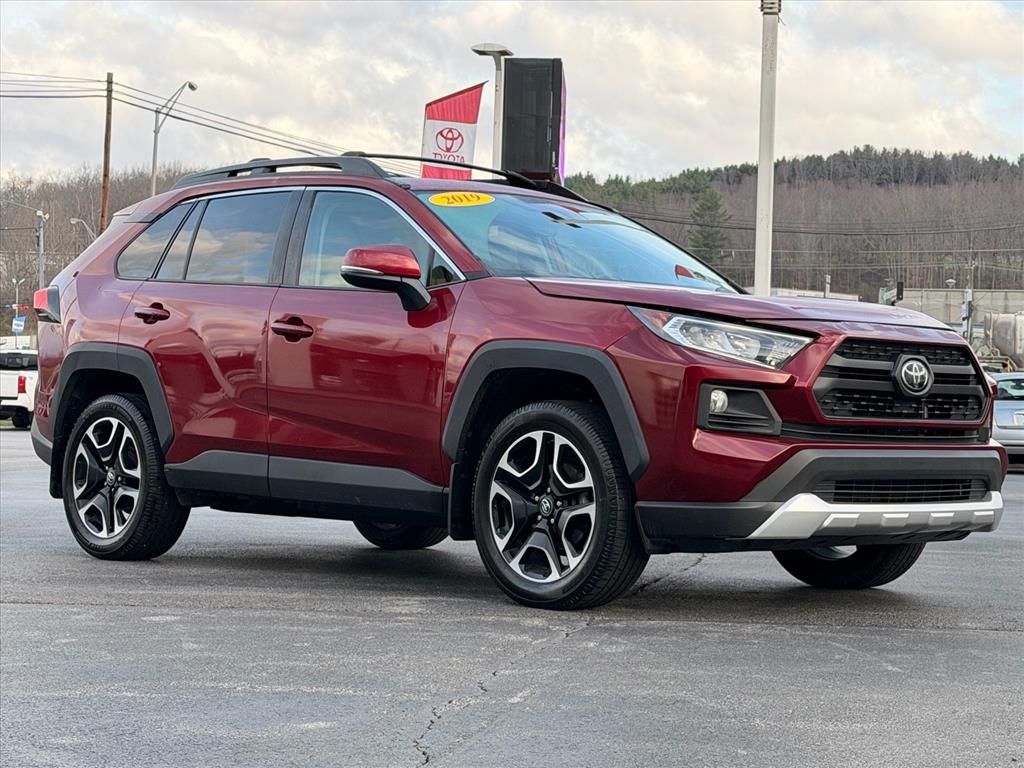 Red (Ruby Flare Pearl) 2019 Toyota RAV4 Adventure AWD SUV / Crossover All-Wheel Drive 8-Speed Automatic