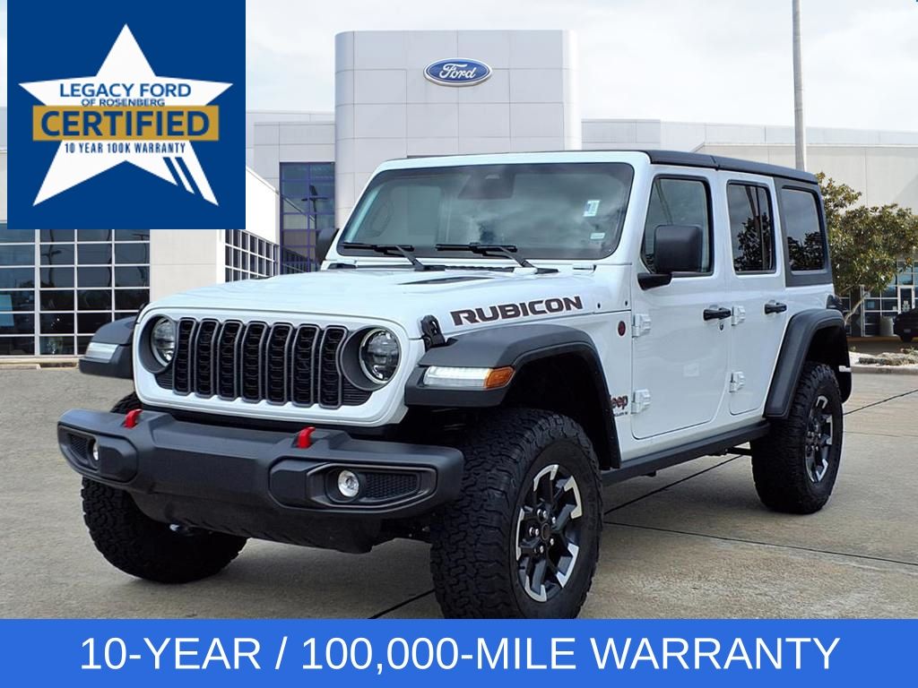 Bright White Clearcoat 2026 Jeep Wrangler SUV / Crossover Four-Wheel Drive 8-Speed Automatic