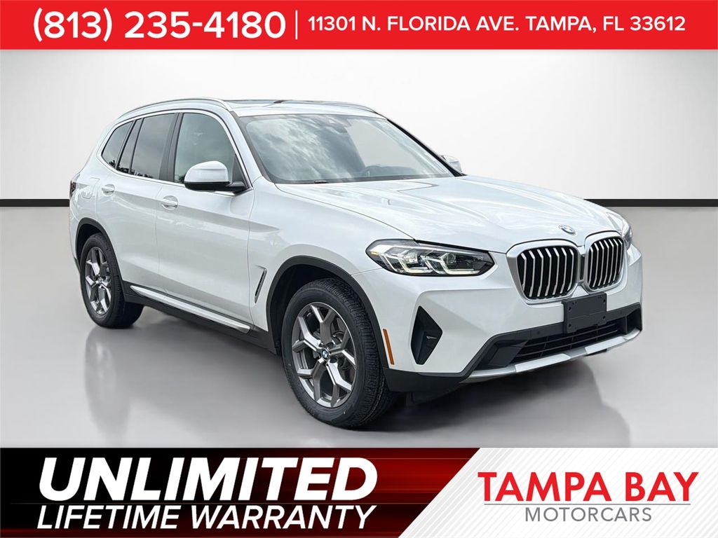 Mineral White Metallic 2023 BMW X3 SUV / Crossover All-Wheel Drive 8-Speed Automatic